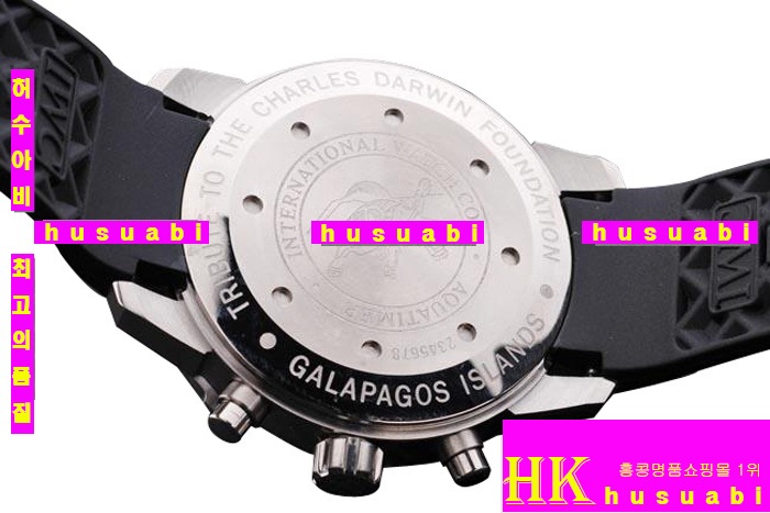 ���̴������� 2012�Ż�ð� IWC �����ð� Replica IWC Schaffhausen Mens Black and Blue Bezel Japanese Quartz. YC010-45