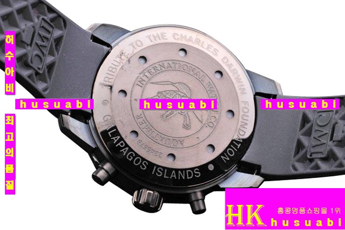 ���̴������� ������ǰ�ð�귣�� Replica IWC Schaffhausen Black Rubber Watchband Mens Japanese Quartz 44 x 51 mm. YC010-24