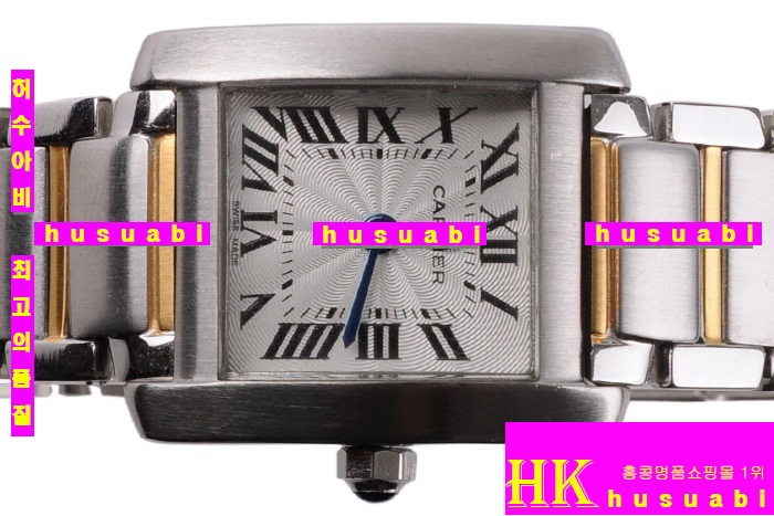 ��쿡 ���ڽð�.Replica Cartier Japanese Quartz MOVEMENT 440 stainless steel Women.117-011