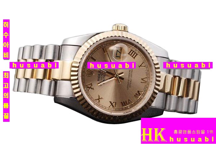 �η��� ���ڽð� Replica Rolex Datejust Automatic Movement Yellow gold Dial Bezel Men.928117-31