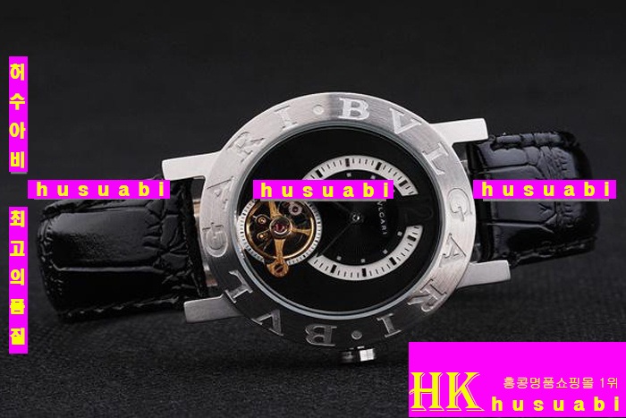 �Ұ��� ���ڽð� Replica Bvlgari Men Automatic MOVEMENT Black Men.117928-52