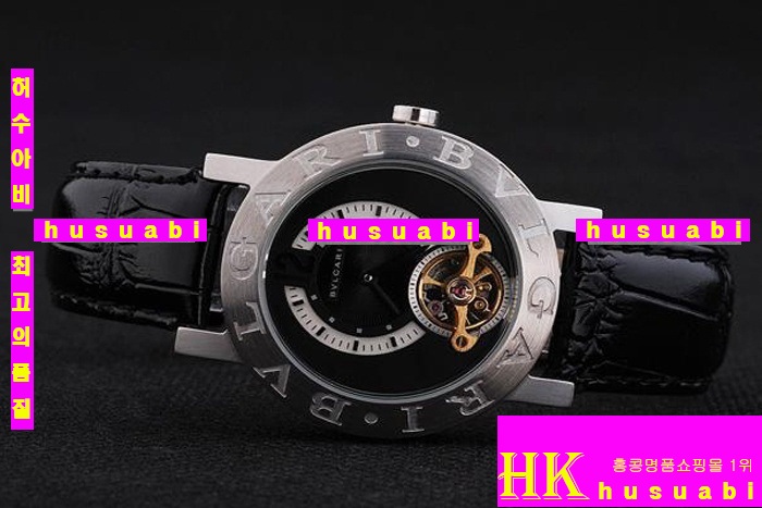�Ұ��� ���ڽð� Replica Bvlgari Men Automatic MOVEMENT Black Men.117928-52