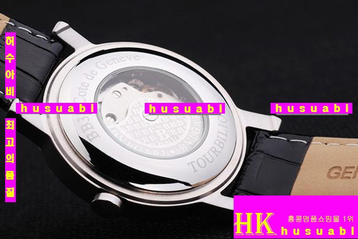 �Ұ��� ���ڽð� Replica Bvlgari Men Automatic MOVEMENT Black Men.117928-52