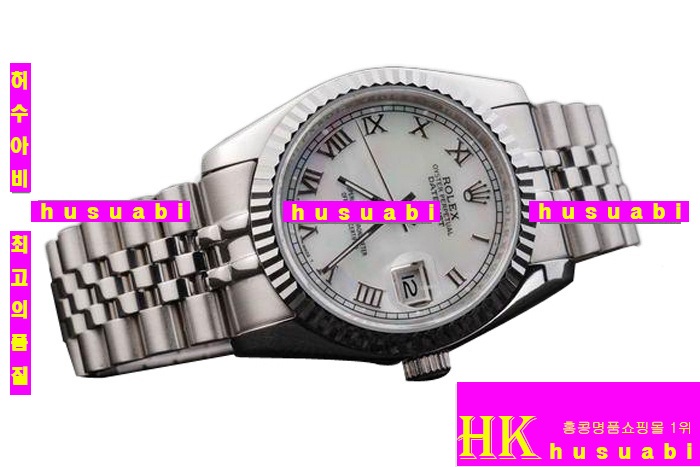 �η��� ���ڸ�ǰ�ð� Replica Rolex Datejust Automatic Movement Stainless steel White Dial Men-A1384